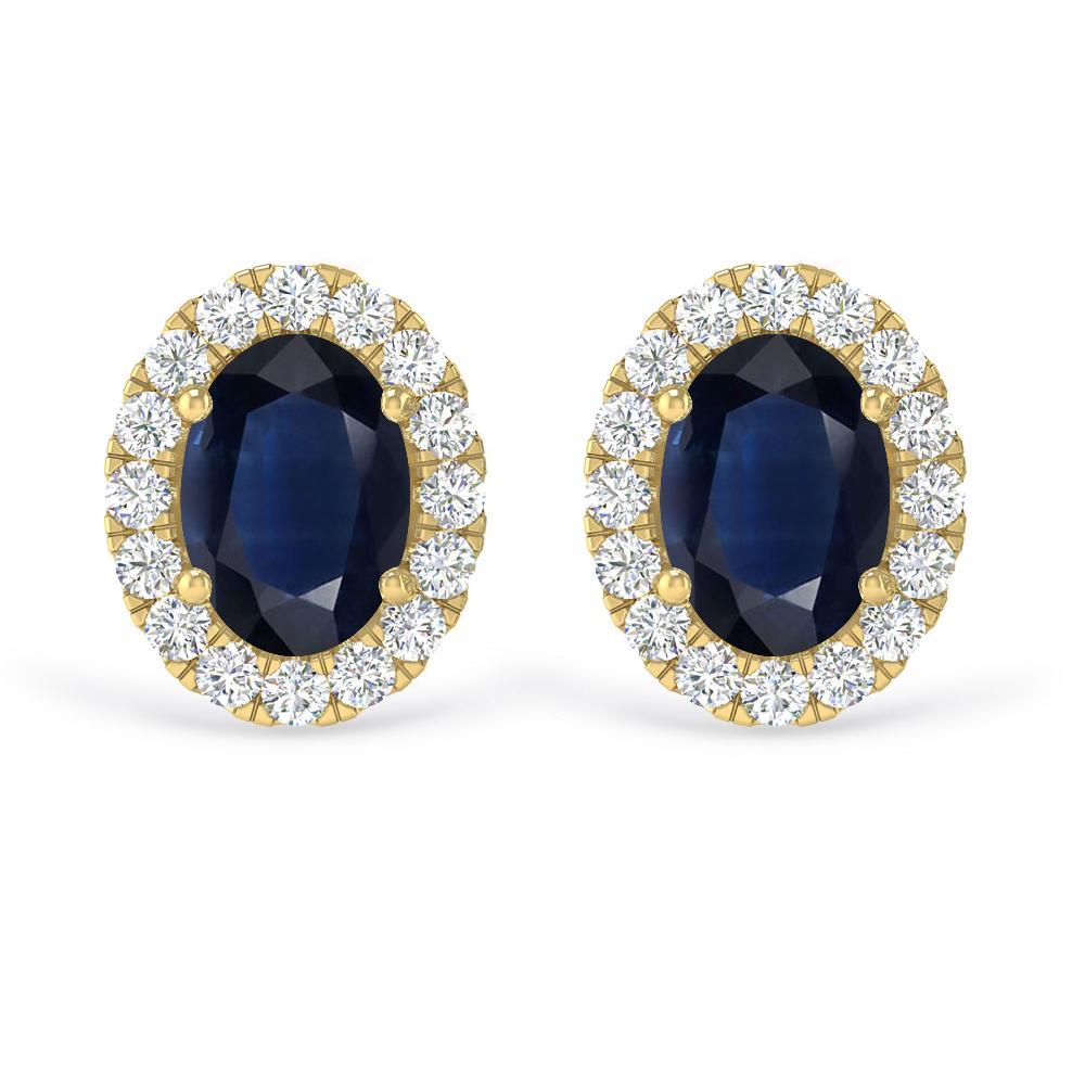 Yellow Gold - Sapphire