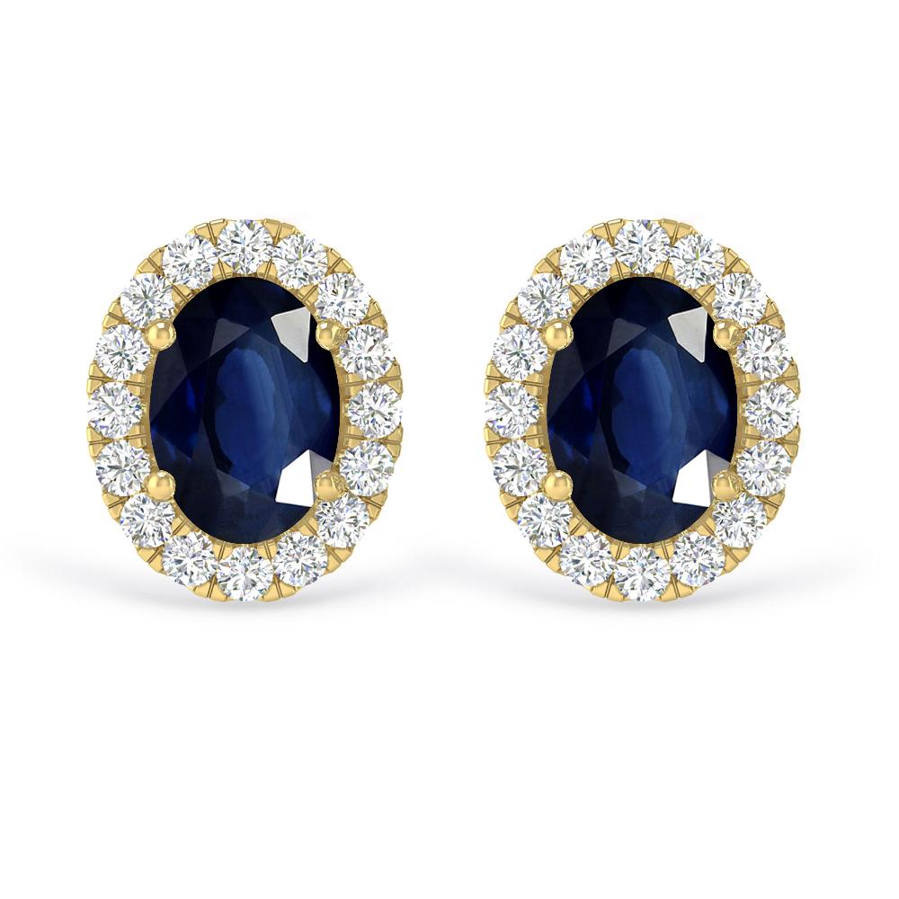 Yellow Gold - Sapphire