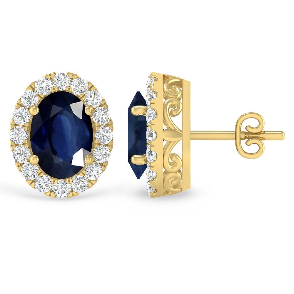 Yellow Gold - Sapphire