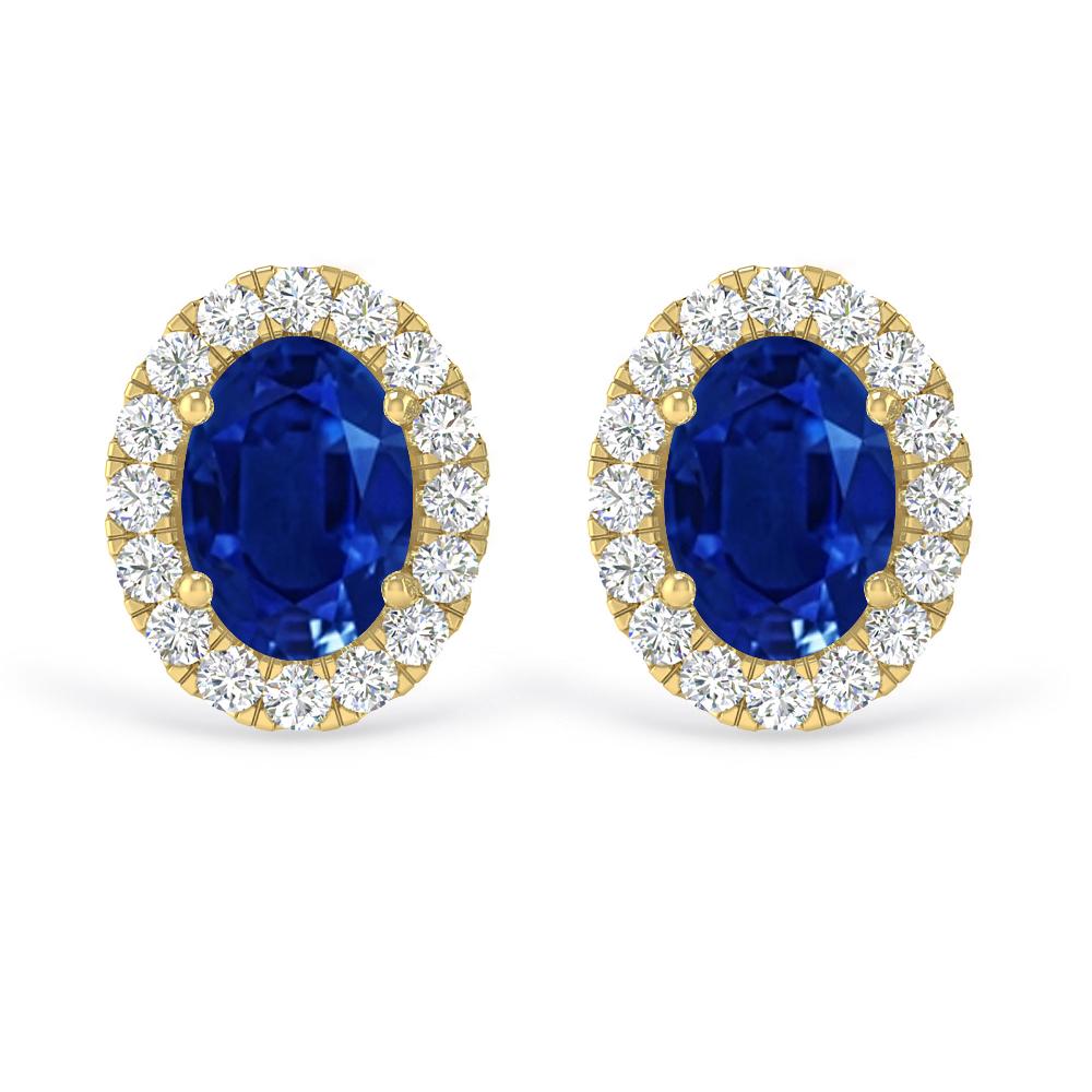 Yellow Gold - Sapphire