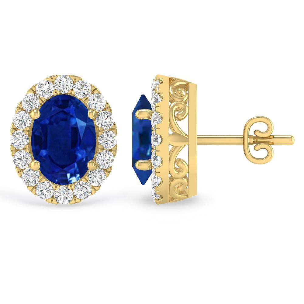 Yellow Gold - Sapphire