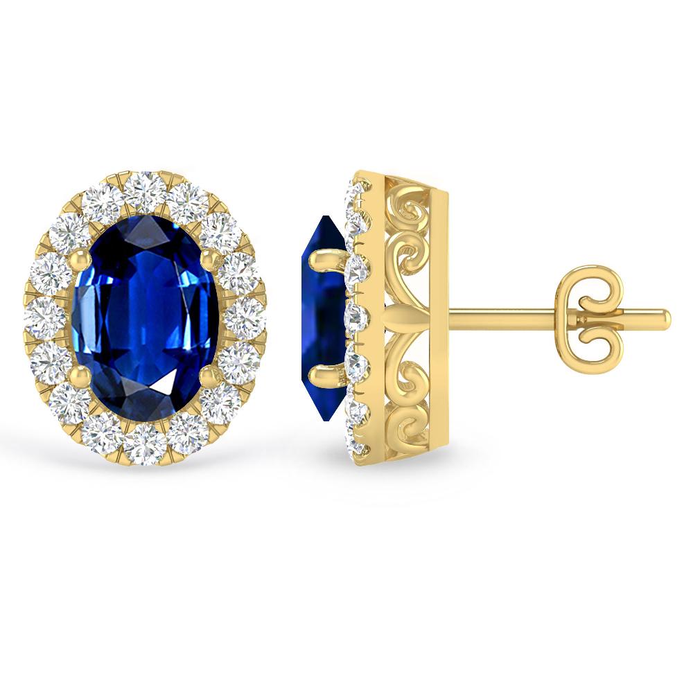 Yellow Gold - Sapphire