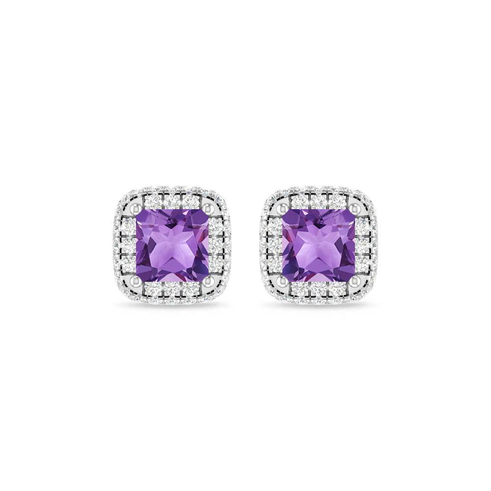 White Gold - Amethyst