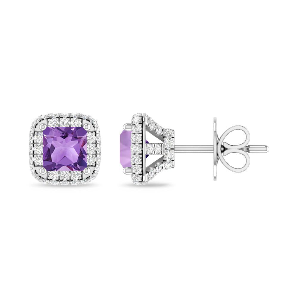 White Gold - Amethyst