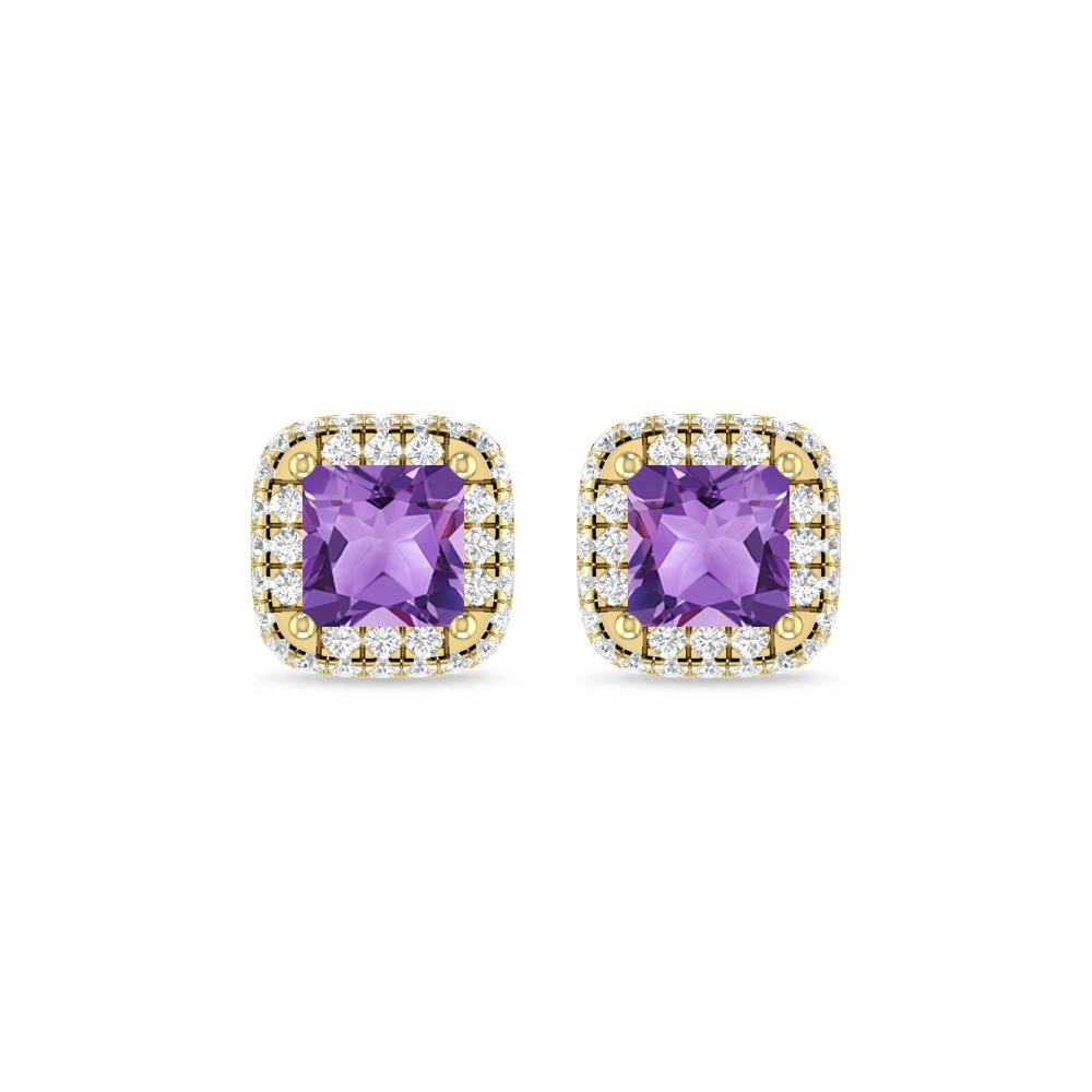 Yellow Gold - Amethyst