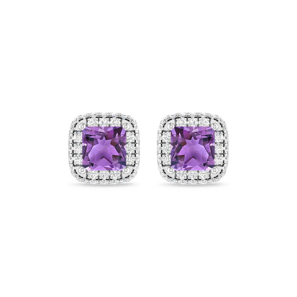 White Gold - Amethyst