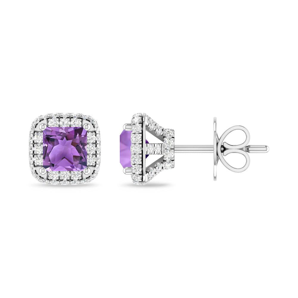 White Gold - Amethyst