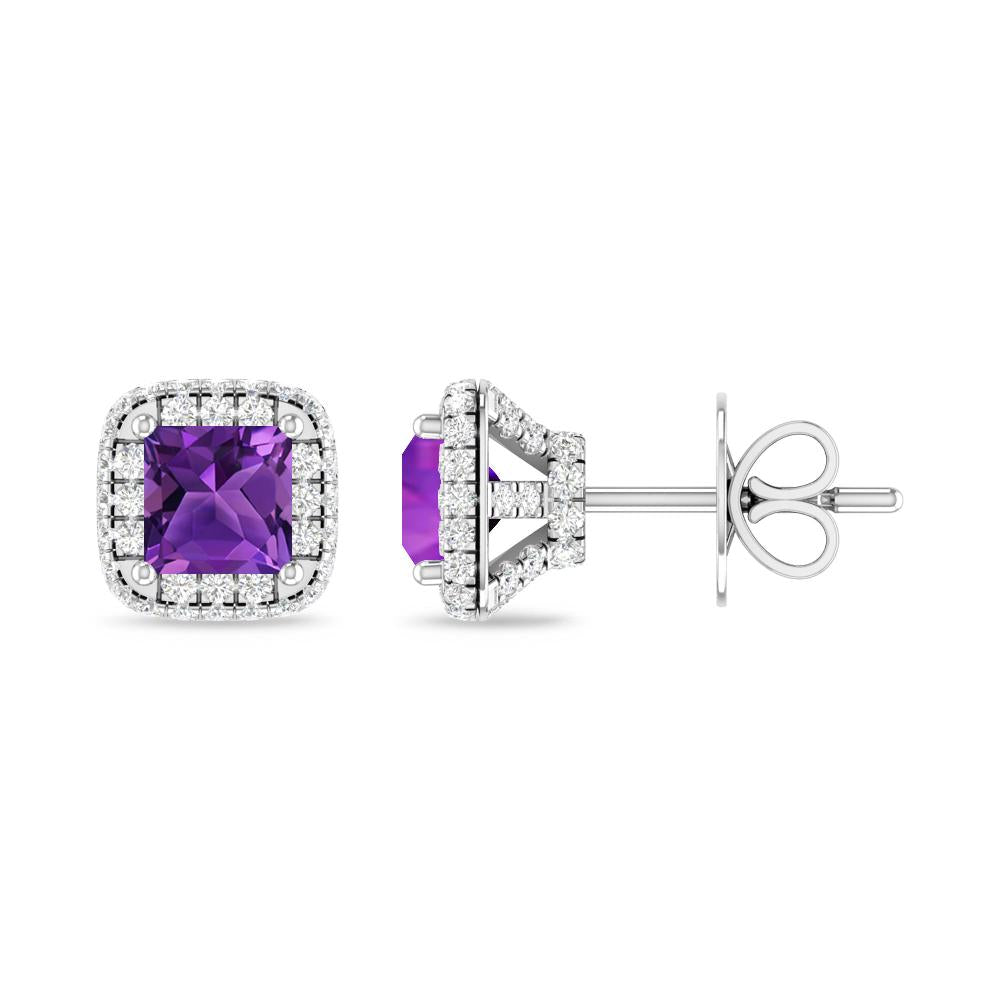 White Gold - Amethyst