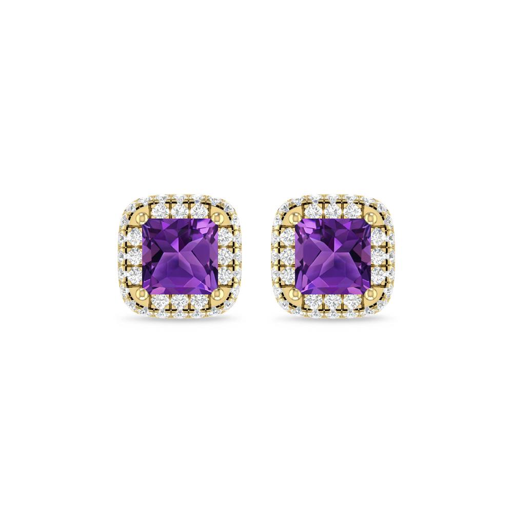 Yellow Gold - Amethyst