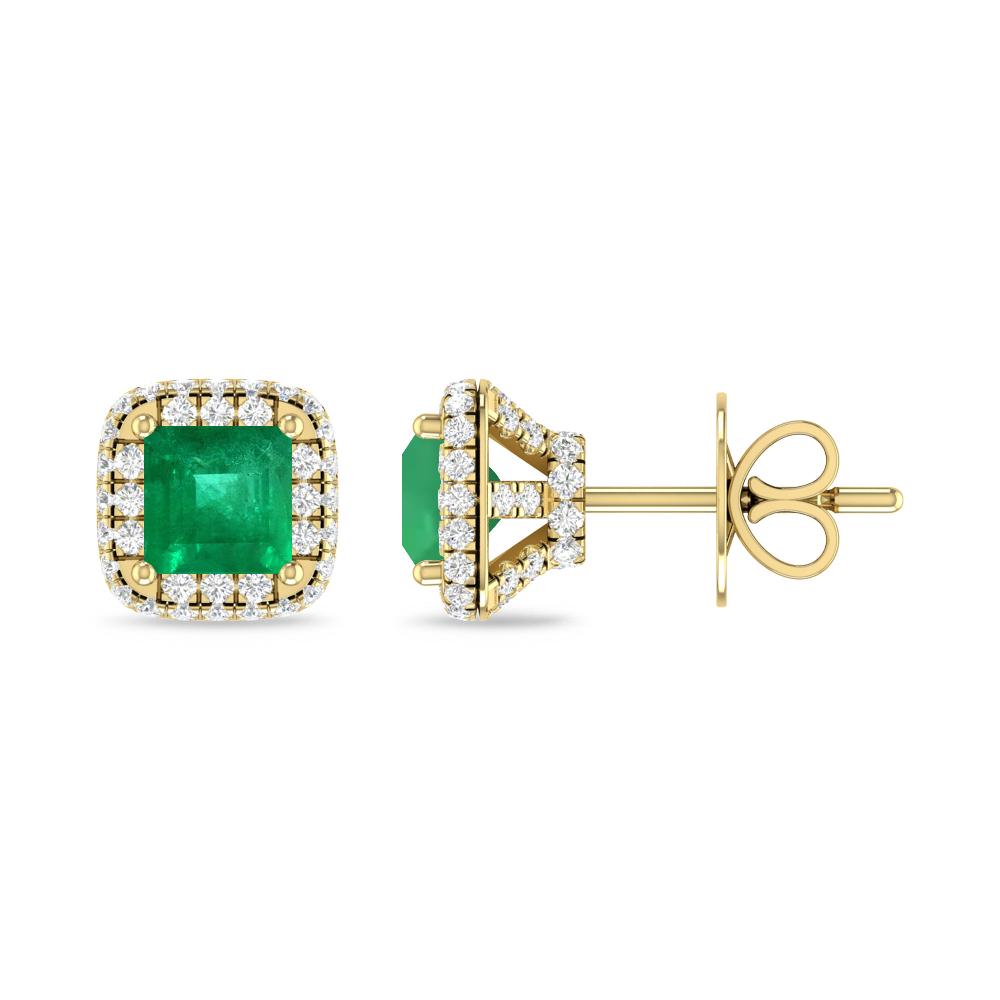 Yellow Gold - Emerald