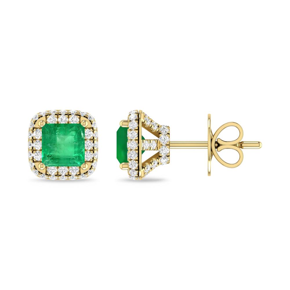 Yellow Gold - Emerald