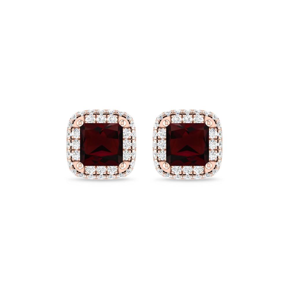 Rose Gold - Garnet