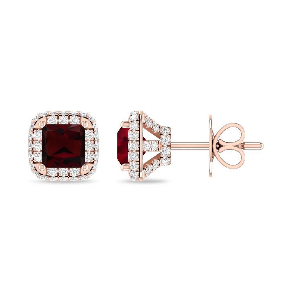 Rose Gold - Garnet