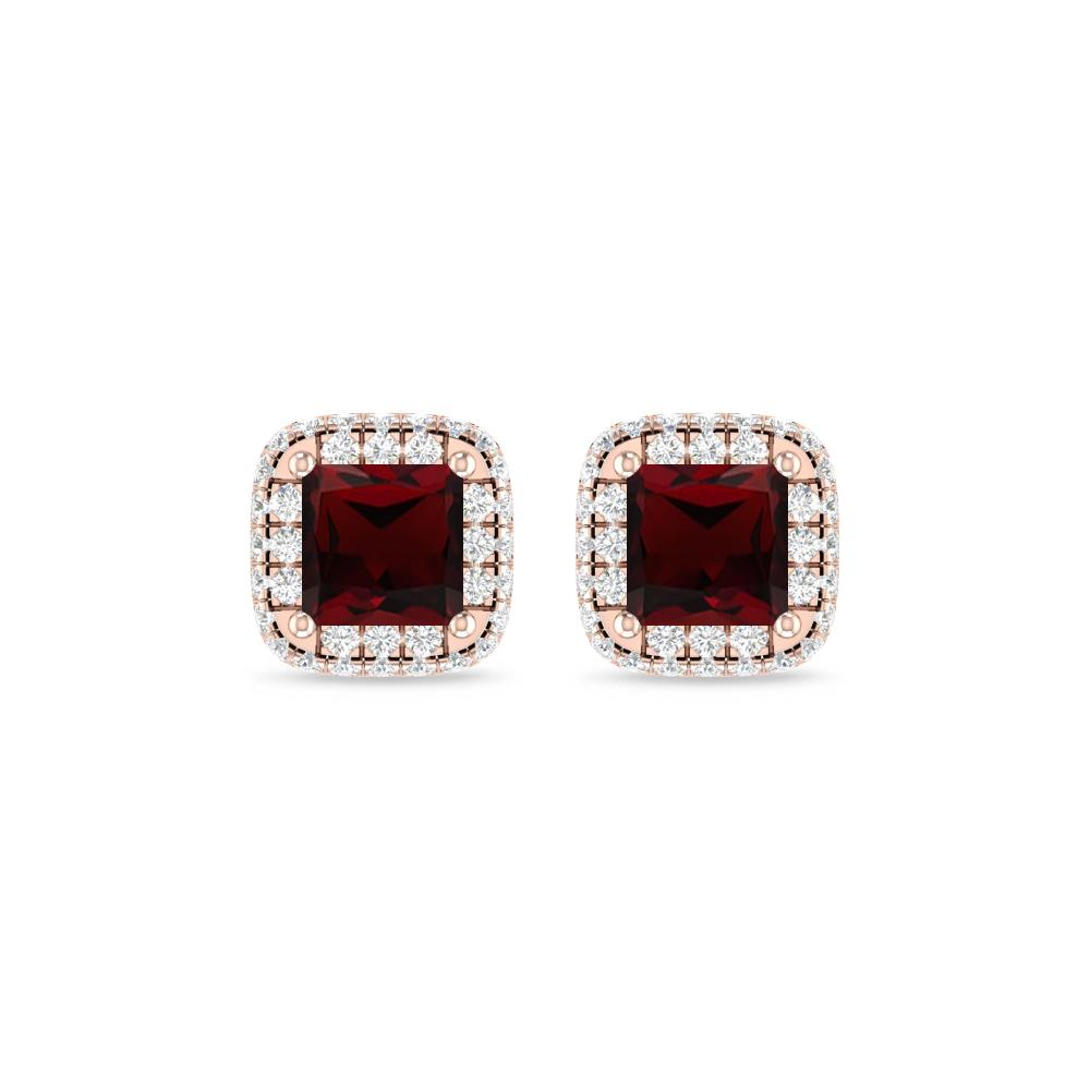 Rose Gold - Garnet