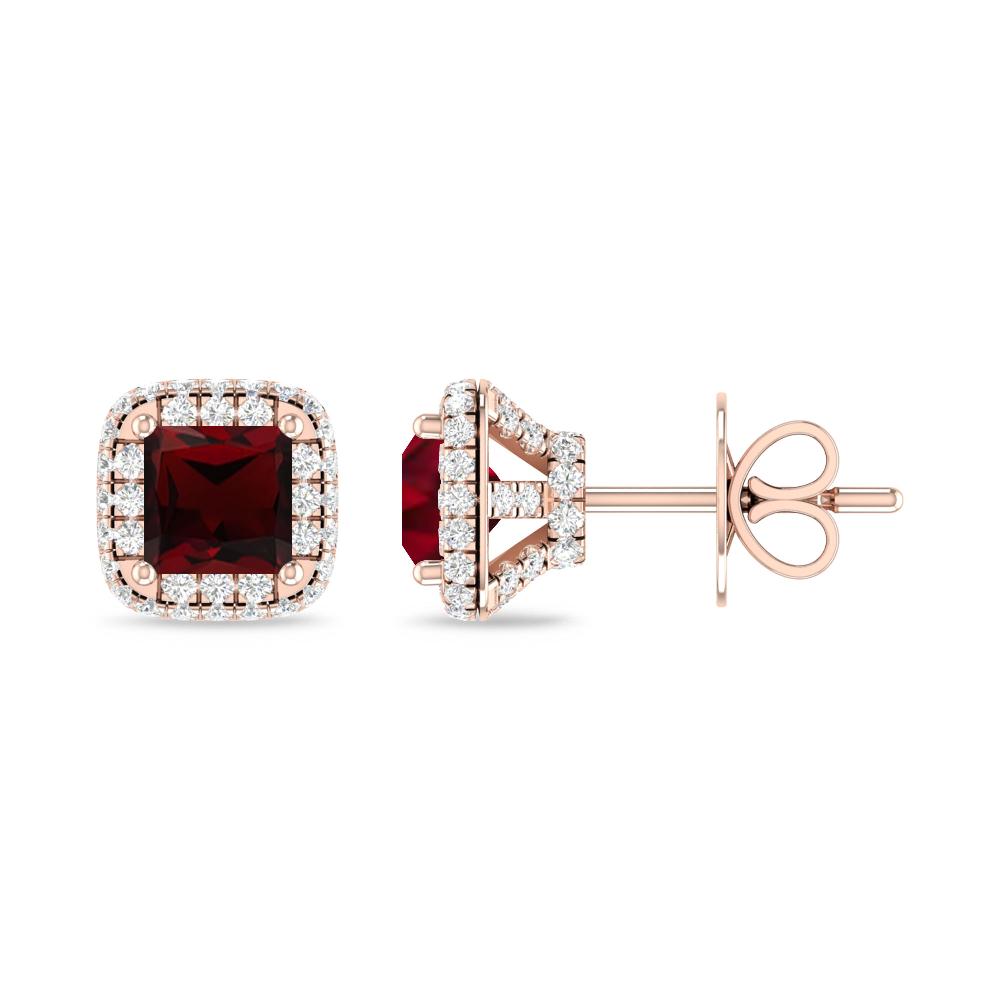 Rose Gold - Garnet