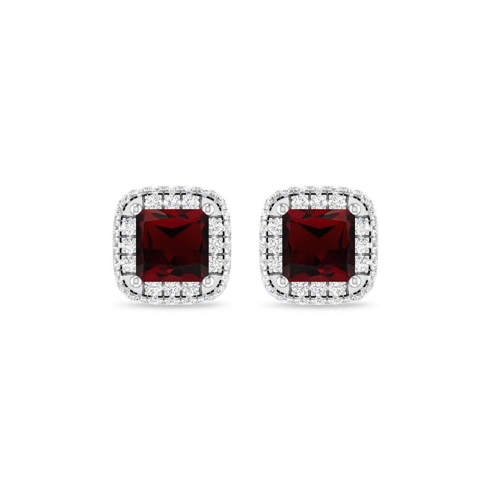 White Gold - Garnet
