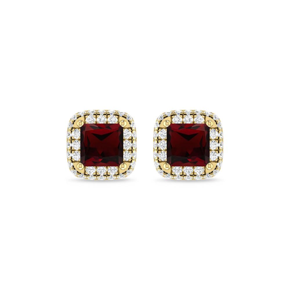 Yellow Gold - Garnet
