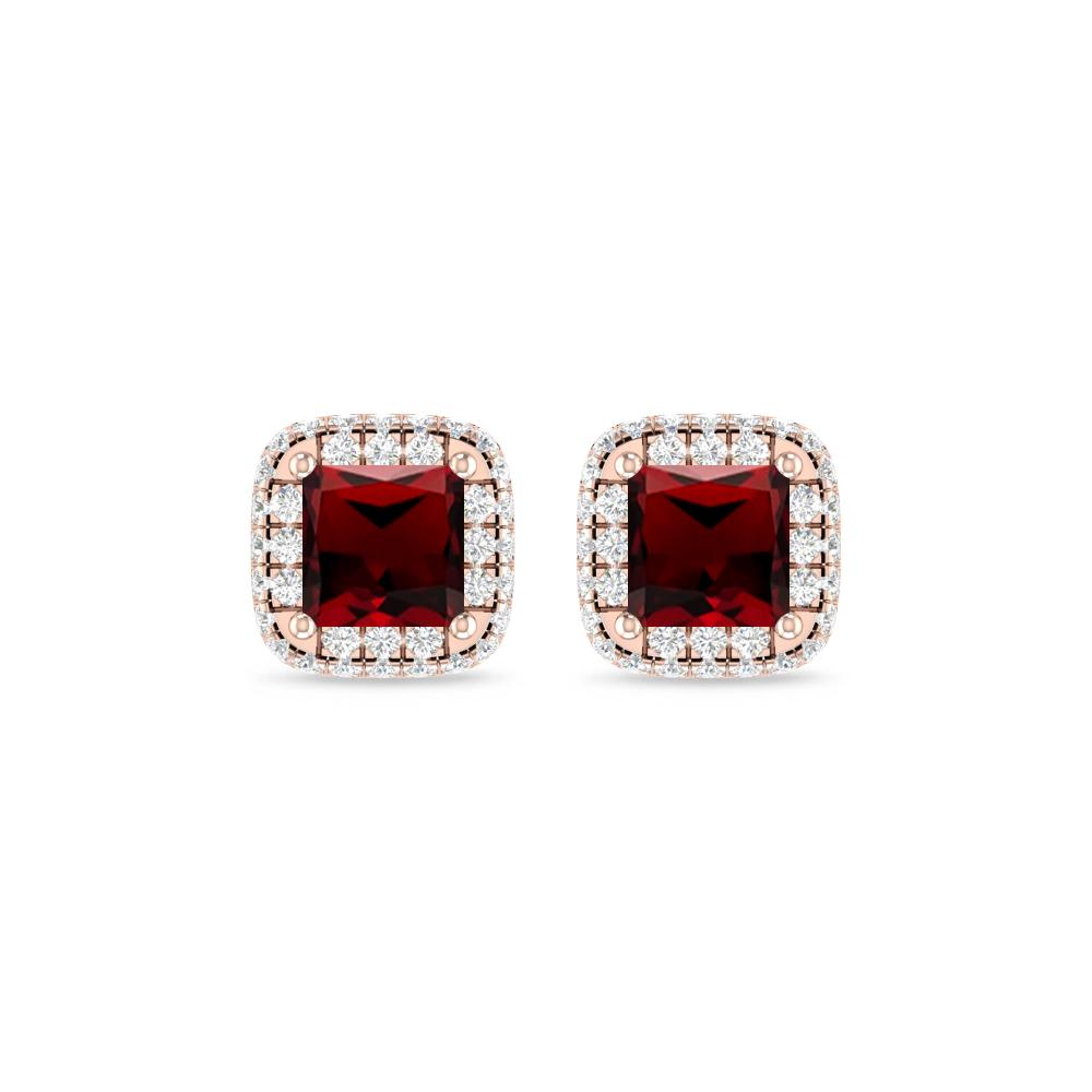 Rose Gold - Garnet