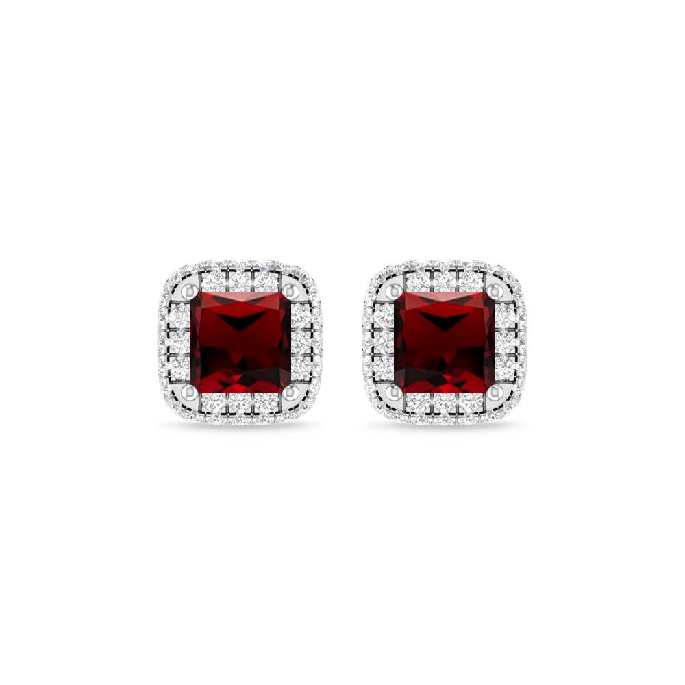 White Gold - Garnet