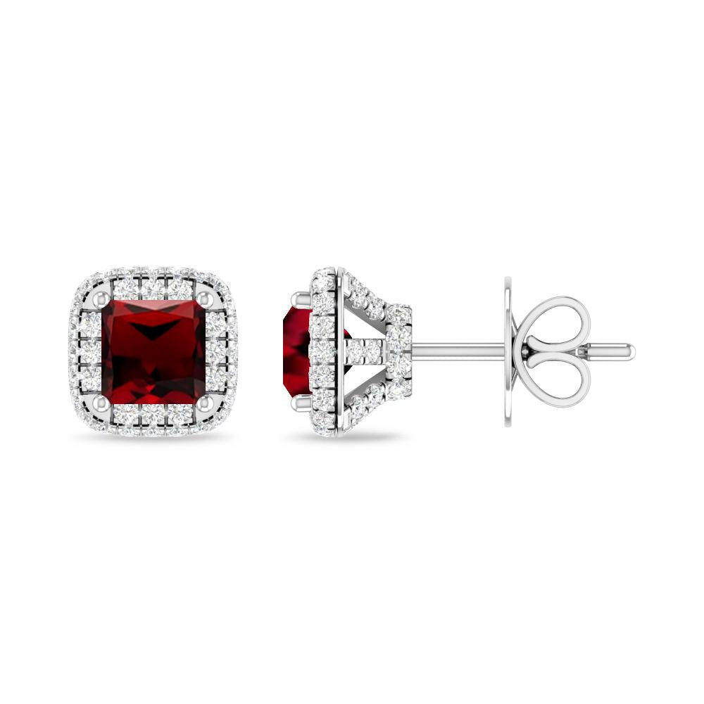 White Gold - Garnet