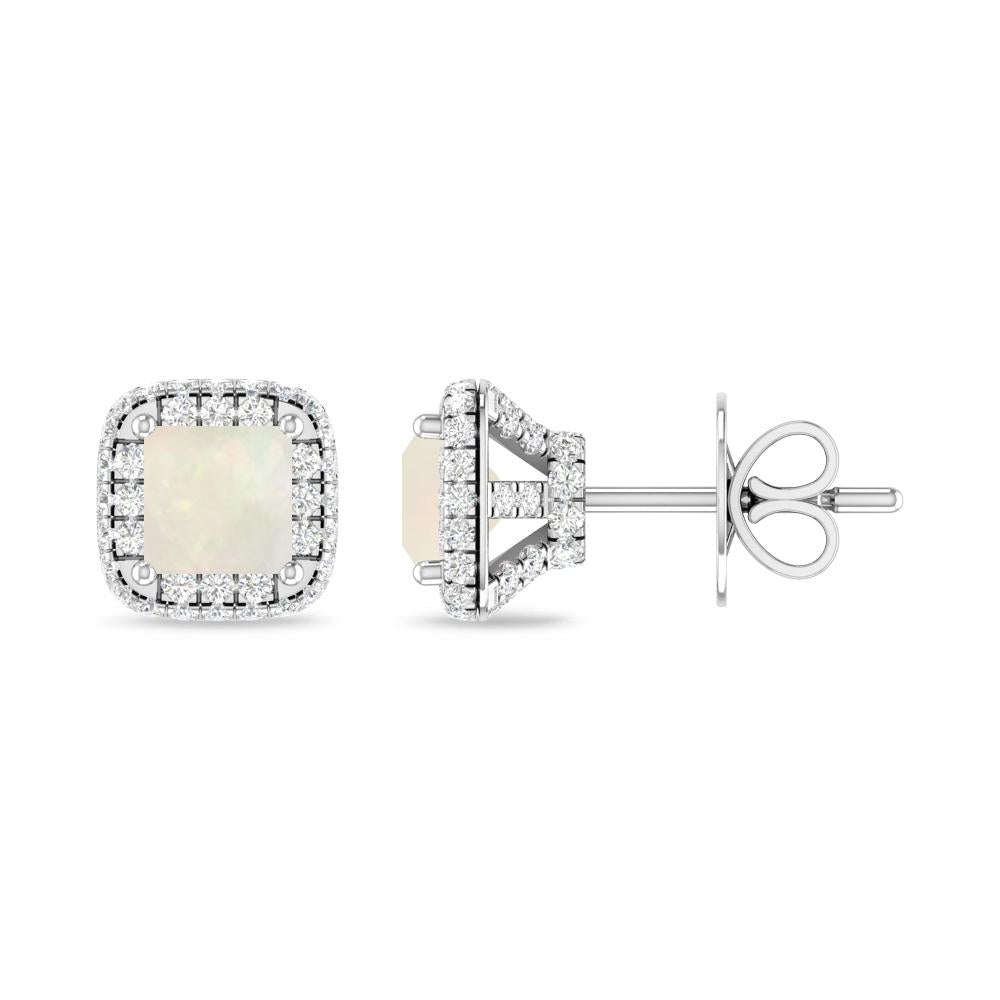 White Gold - Opal