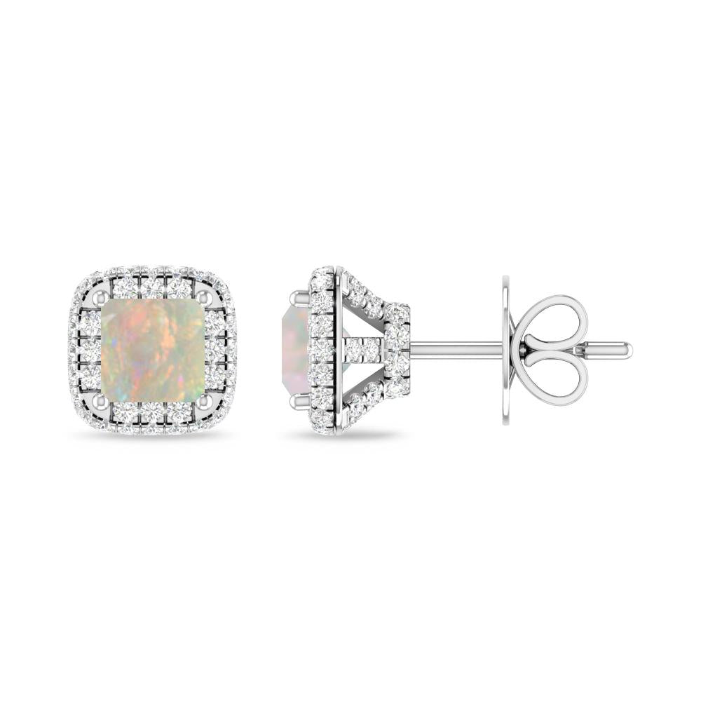White Gold - Opal