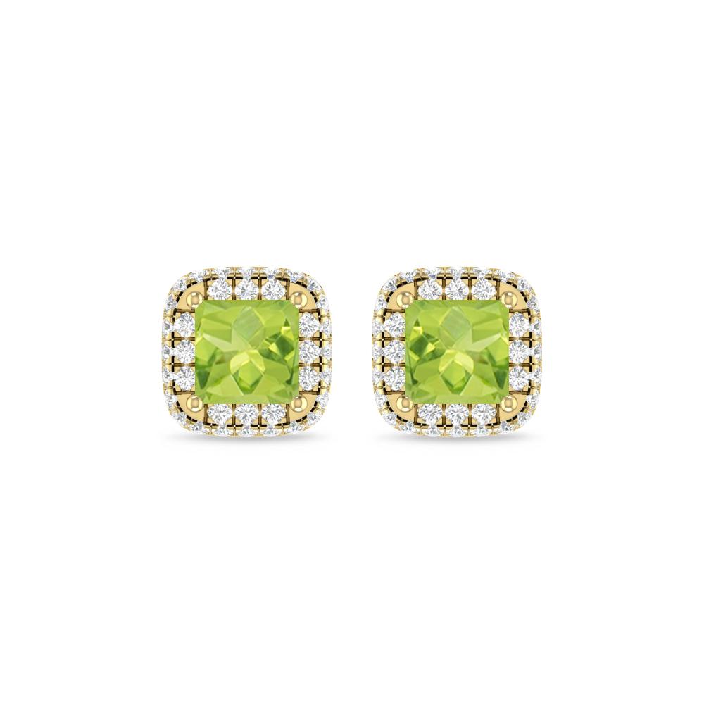 Yellow Gold - Peridot