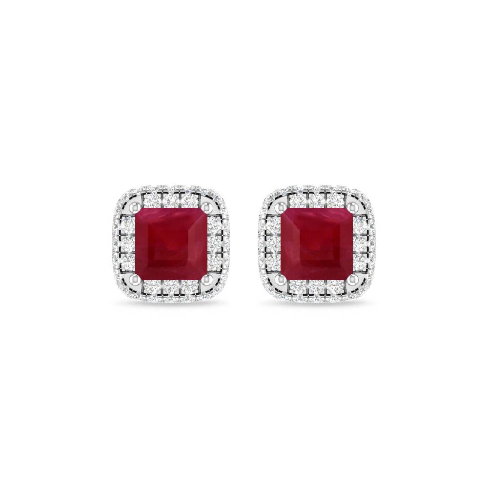 White Gold - Ruby
