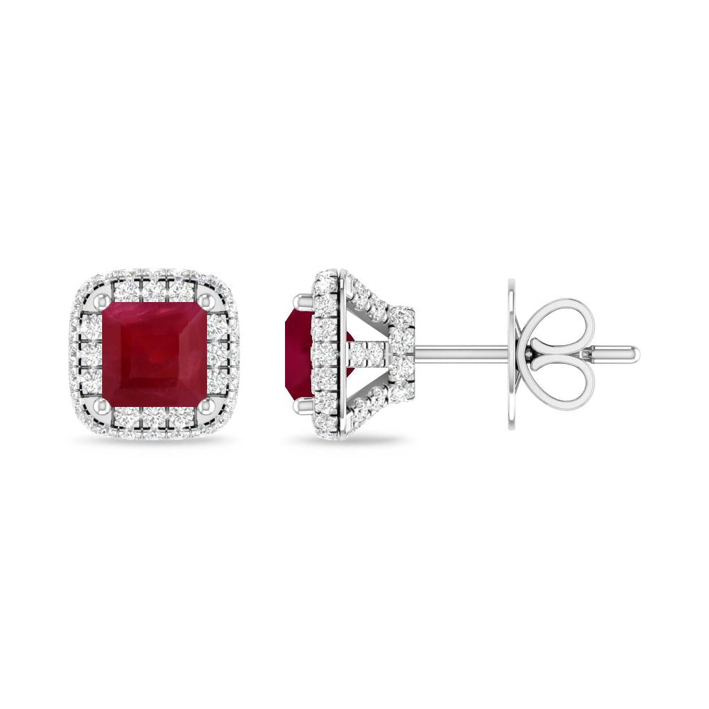White Gold - Ruby