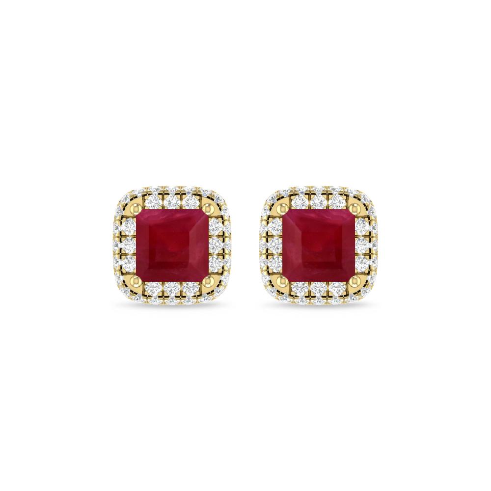 Yellow Gold - Ruby