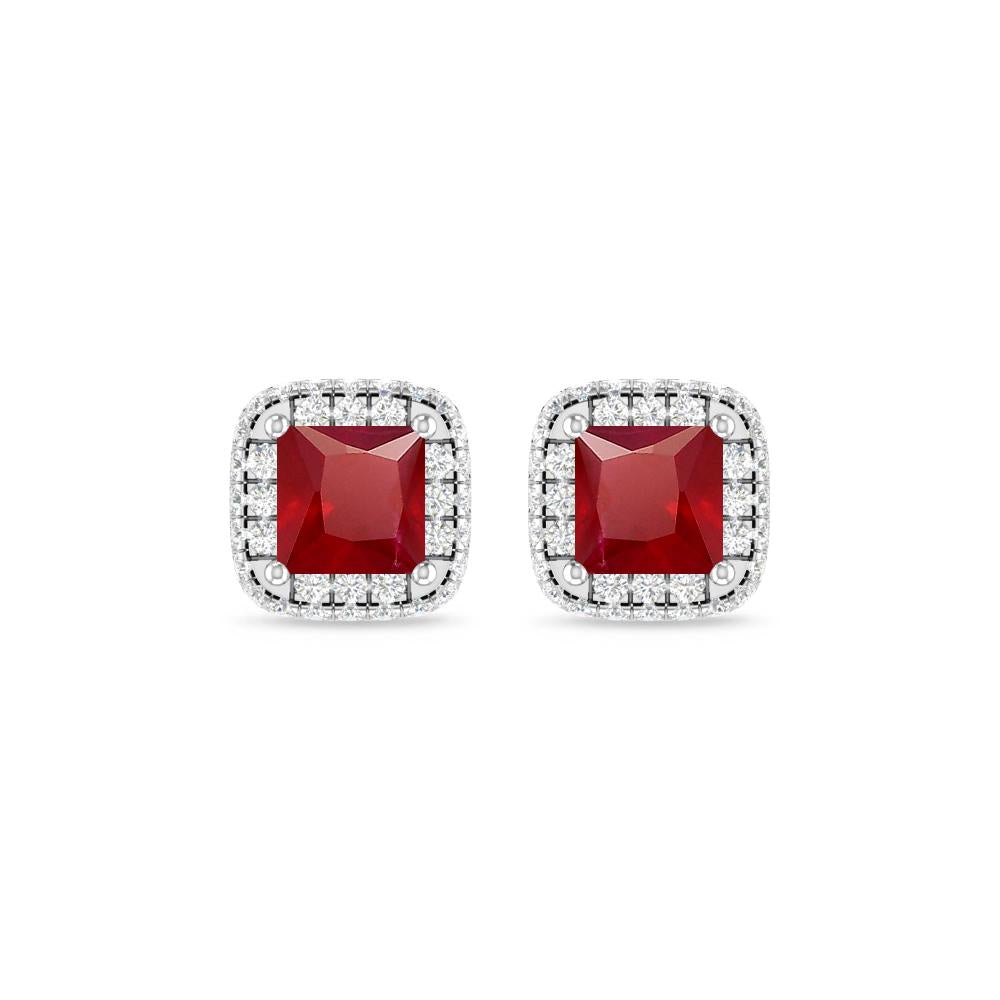 White Gold - Ruby