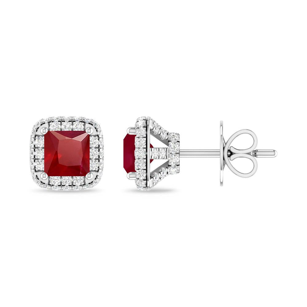 White Gold - Ruby