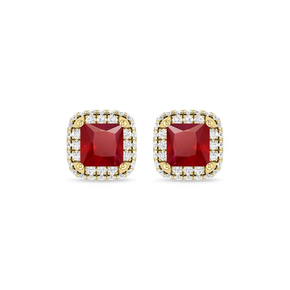 Yellow Gold - Ruby