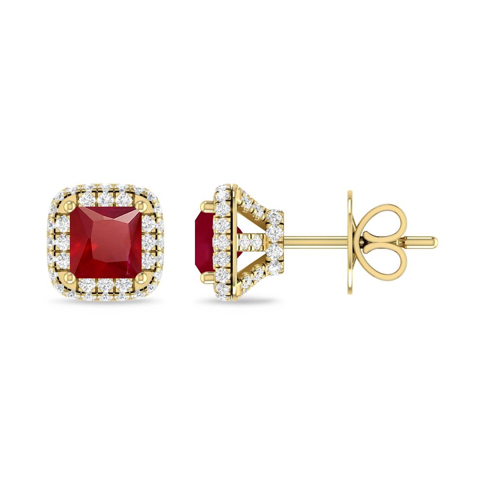 Yellow Gold - Ruby