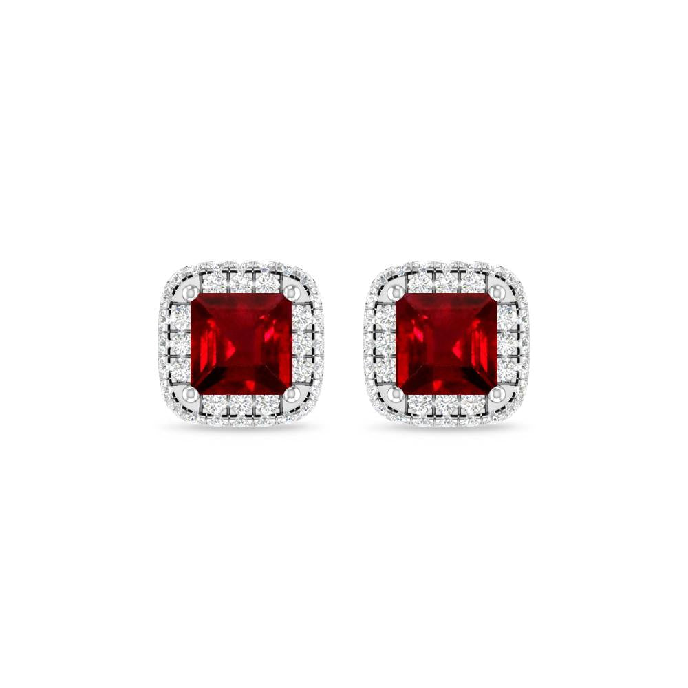 White Gold - Ruby