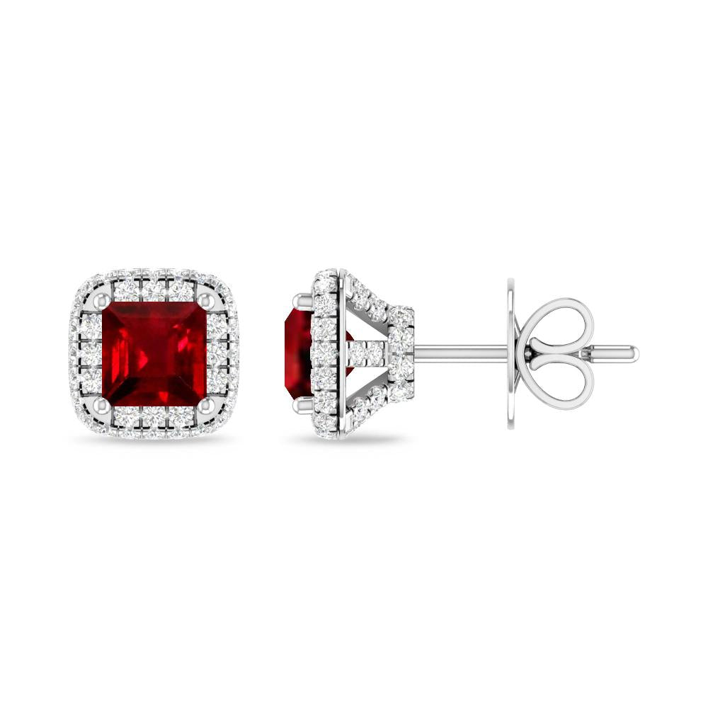 White Gold - Ruby