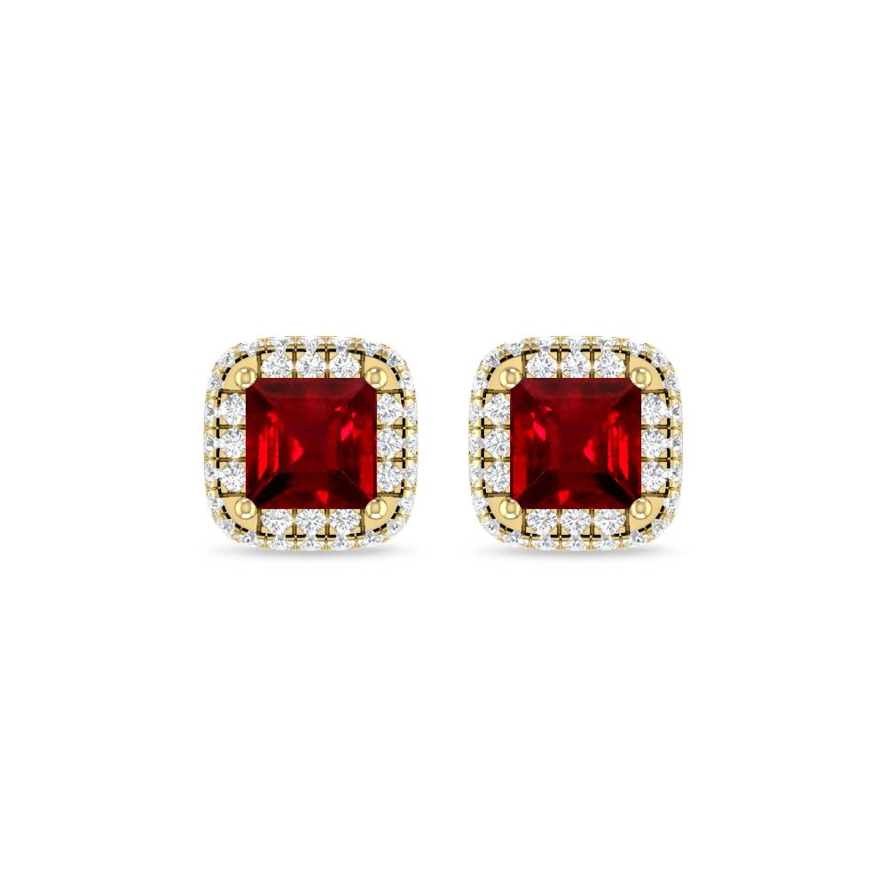 Yellow Gold - Ruby