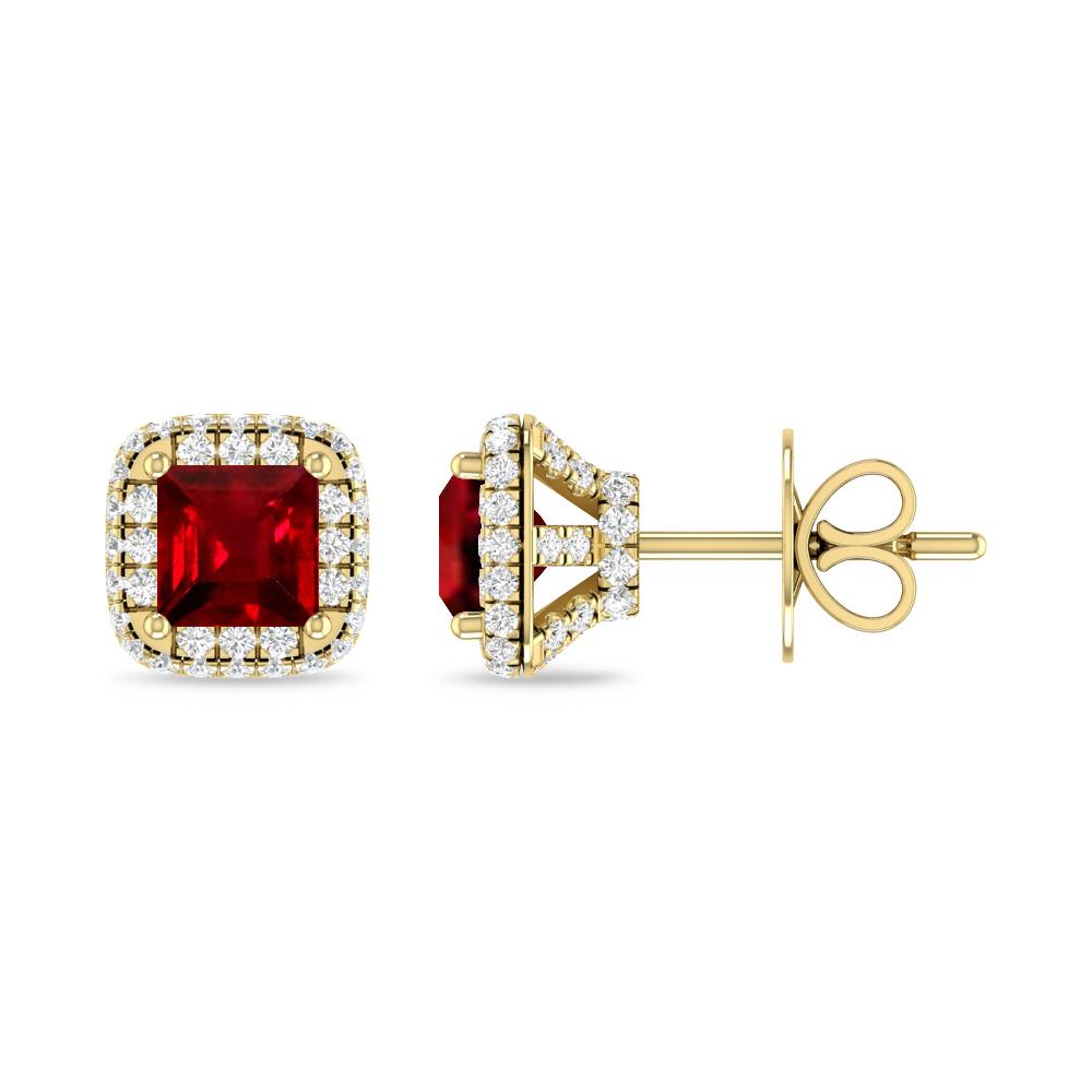 Yellow Gold - Ruby
