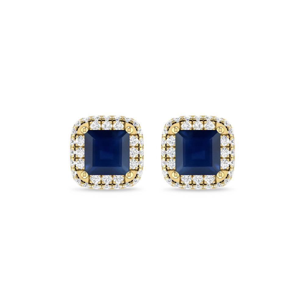 Yellow Gold - Sapphire