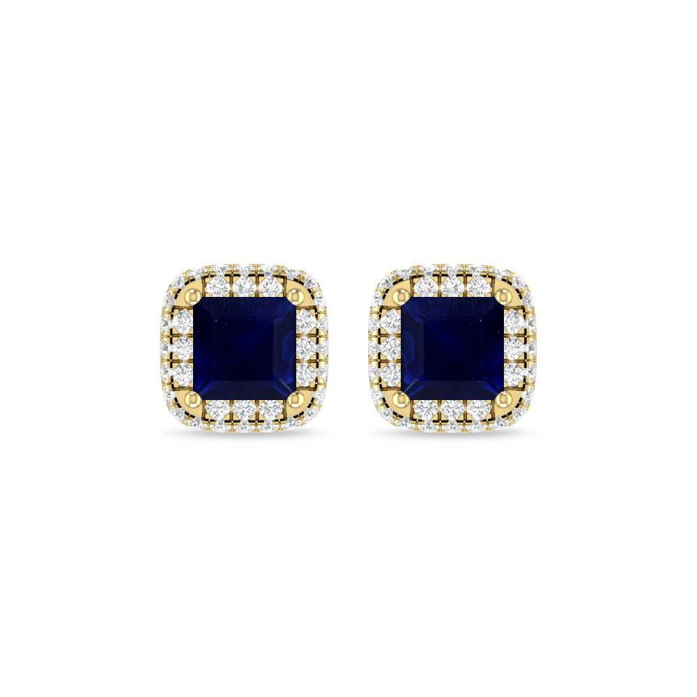 Yellow Gold - Sapphire