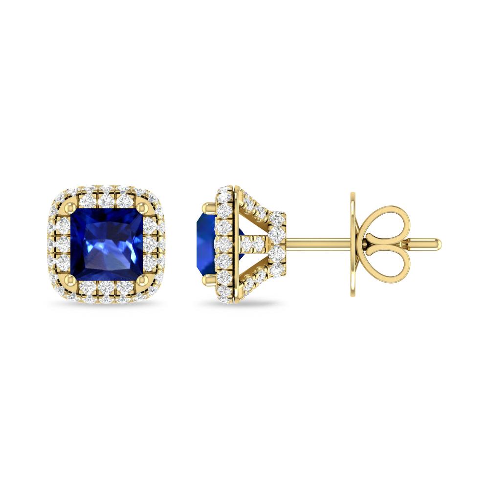 Yellow Gold - Sapphire