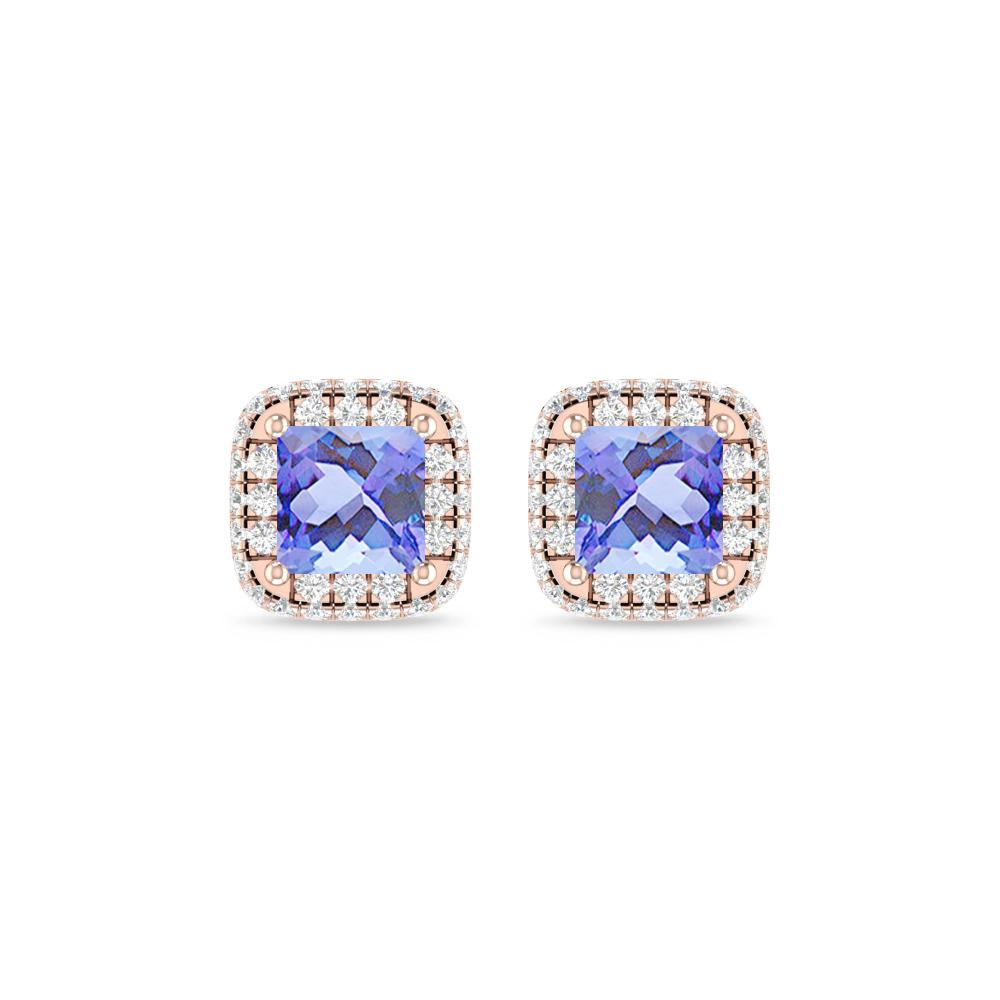 Rose Gold - Tanzanite