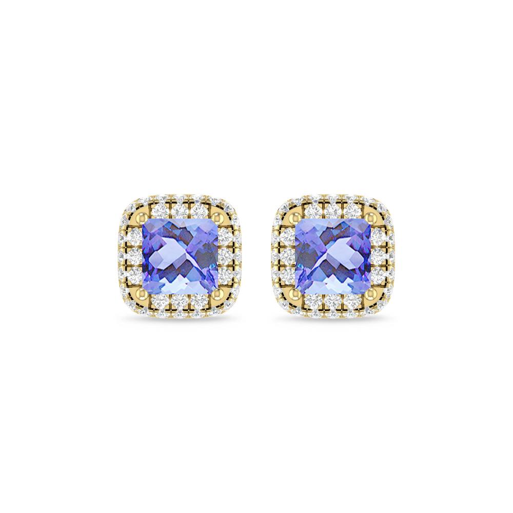 Yellow Gold - Tanzanite