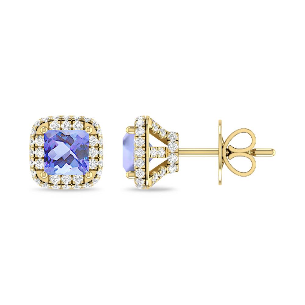 Yellow Gold - Tanzanite
