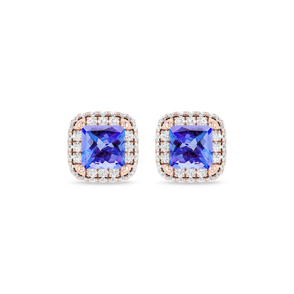 Rose Gold - Tanzanite