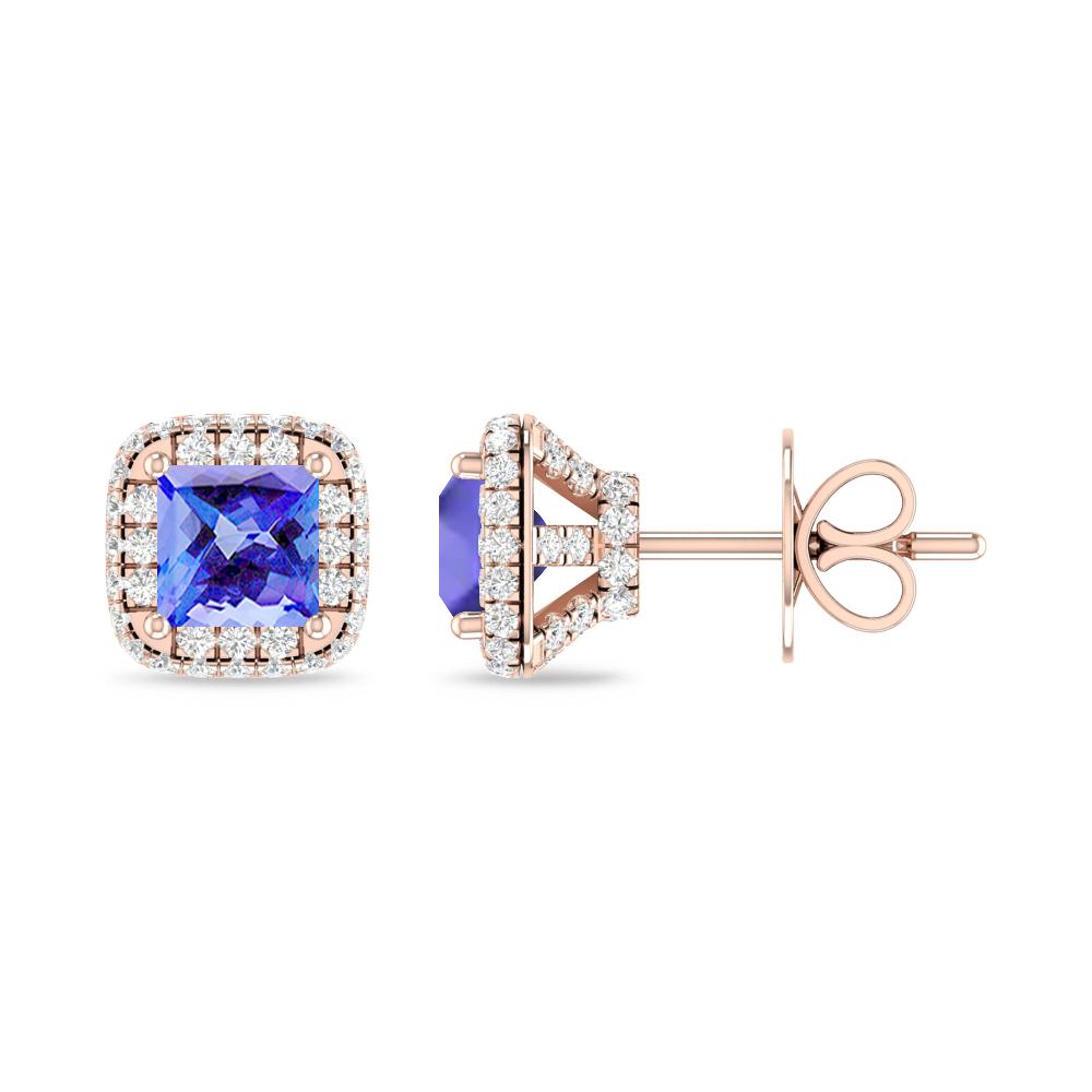 Rose Gold - Tanzanite