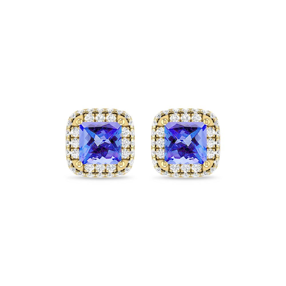 Yellow Gold - Tanzanite