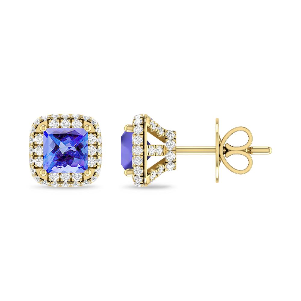 Yellow Gold - Tanzanite