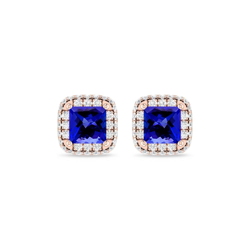 Rose Gold - Tanzanite