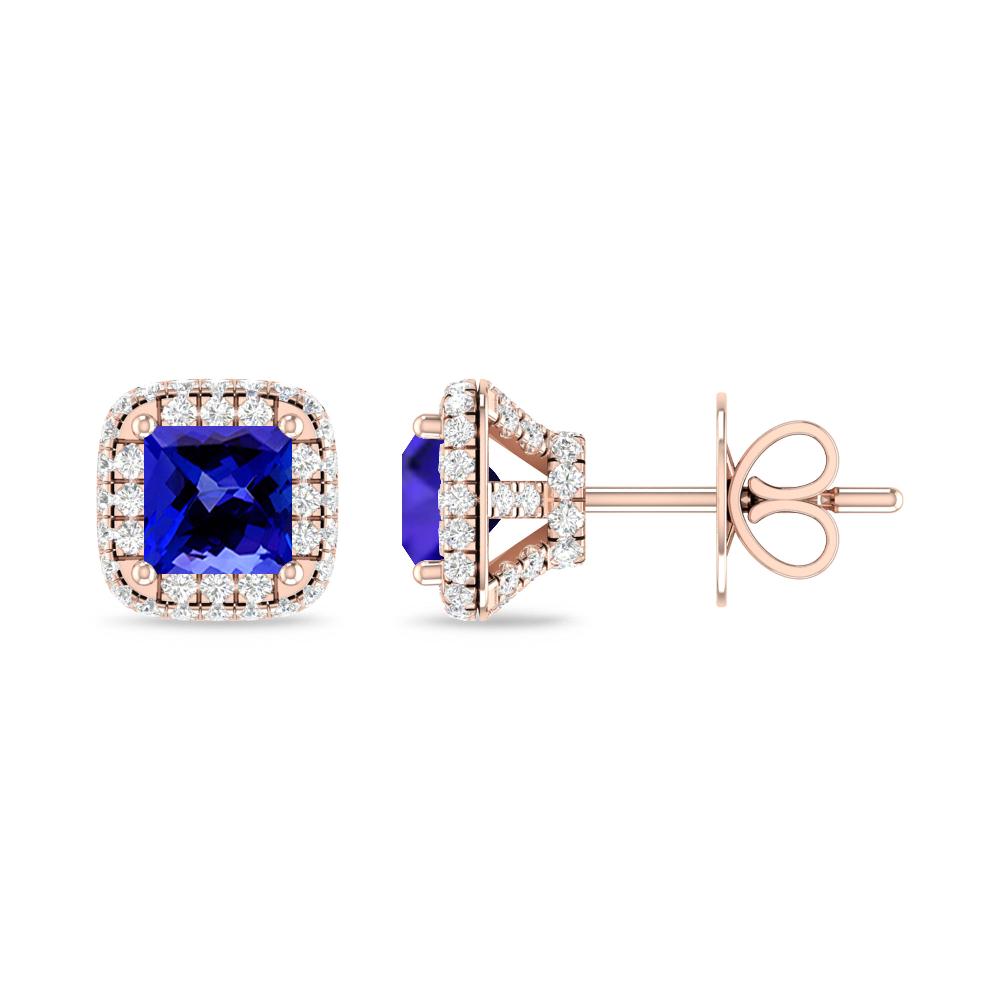 Rose Gold - Tanzanite
